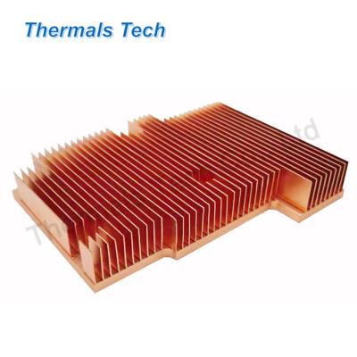 China Copper Skiving Radiator 500W High Power Radiator Module For Standalone Transport for sale