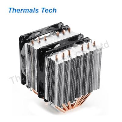 China Wholesale Intel LGA 775/115X/2011 CPU Cooler 126*133*158 mm Radiator With Fan For 115X for sale