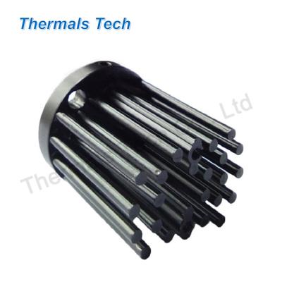 China Industrial engine quality aluminum spray pin fin radiator for industrial engine for sale