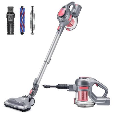 China Hot Sale XL-618E/6 Handheld Rechargeable Cordless Vacuum Cleaner for Carpet Hardwood Floor Home Cleaning for sale