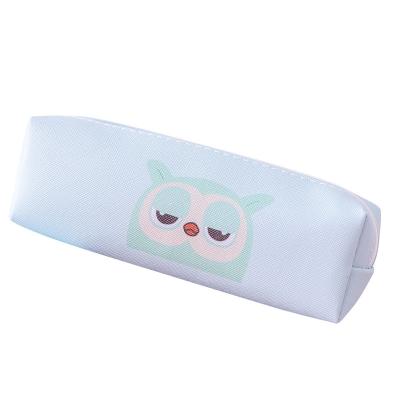 China Schools & 2022 Fashion Professional Custom PU Leather Printing Offices Pattern Cartuchera Unicorn Pencil Pouch For Girls for sale