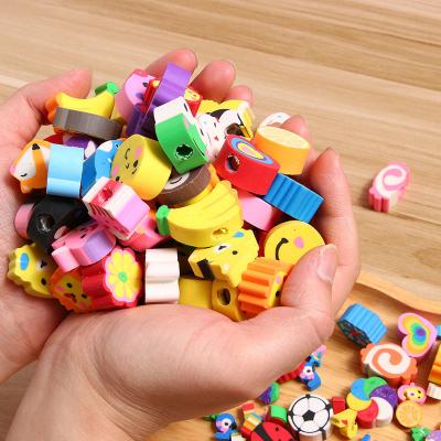 China Newest Promotional Eraser Hot Selling Latest Children Elementary School Students Cartoon Eraser Correction Painting Supplies Animal Stationery for sale