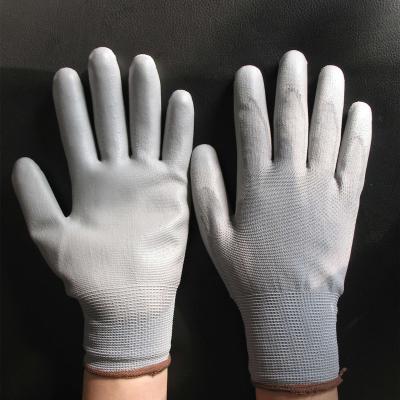 China Industry 13 Gauge Warehouse Work Gloves Customized Nylon Or Polyester PU for sale