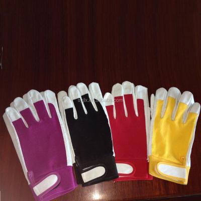 China ReVelcro Closure Wrist Set Extra Soft Gloves, Assembly Work Gloves, Ladies Leather Gloves for sale