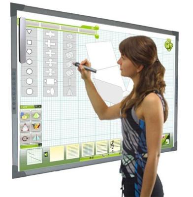 China ultrasonic wireless interactive board for office and interactive classroom for sale