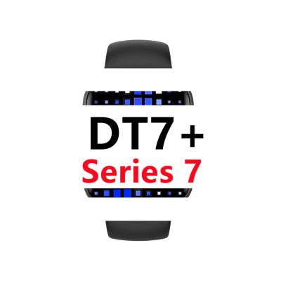 China MP3 Playback DT7 Plus 380mah Waterproof Big Battery Reloj Smartwatch Reloj Inteligente dt7+ Smart Watch Series 7 for sale