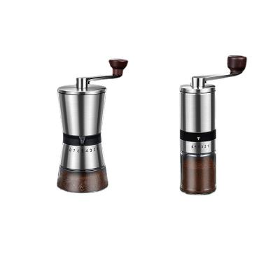 China Classic and Eco-Friendly Manual Roasters Milling Commercial Industrial Cordless Burr Maker Turkish Bean Hand Coffee Grinder Machine for sale