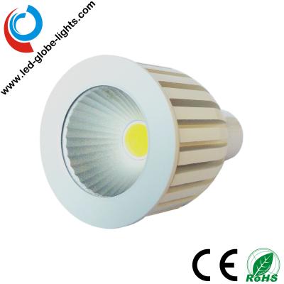 China Energy and Cost Saving 340 - 350LM, 220V 5W COB GU10 LED Spotlight for Mall and Hotel for sale