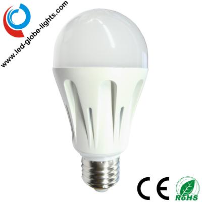 China 580 - 680 Lumens AC90 - 250V Wide Voltage Input , 5630 SMD LED Light Bulbs 7W A60 LED Bulb E27 B22 Base for sale