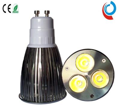 China 3 X2W AC 110v - 250v E27 Gu10 LED Spotlight for Showcase, Bar, Artworking Lighting for sale