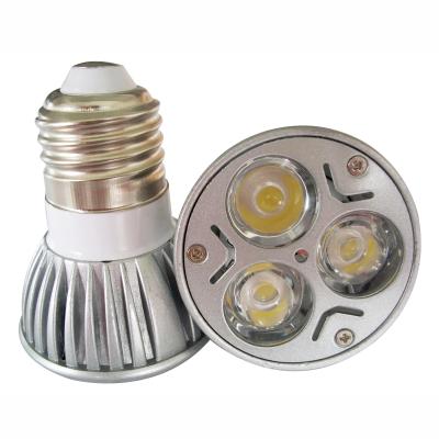 Cina Nessuna radiazione UV 3W 110v, 120v, lampadine di 230v 50Hz/60Hz GU10/E27 LED si accende in vendita