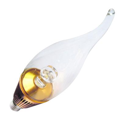 China 3W 120v - 230v Instant Light Up without Delay E14 LED Candle Light for Candles Droplight for sale