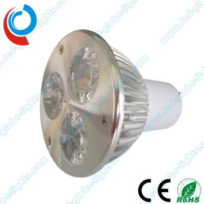 Cina Ad alta potenza 3w 220lm, Watt, 260lm luci GU10 E27 LED lampadine a risparmio energetico in vendita