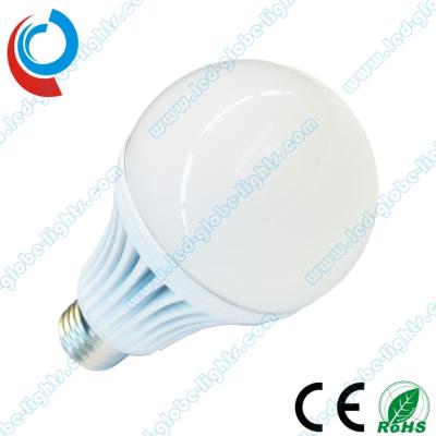 China 9W 2700K - 6400K 5630 SMD LED Light Bulbs, Globe Bulb with Coated Aluminum Heatsinks for sale