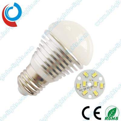 China E27 4W Aluminum SMD LED light Bulbs for Showcase / Bar Lighting, Display Case Accent for sale