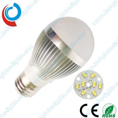 China E27 4W Aluminum 2700 ~ 6400K Color Temperature 320 ~ 400lm SMD LED Light Bulbs for sale