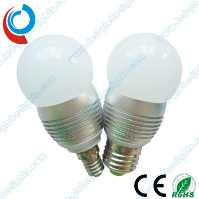 중국 230는 - 250lm 3 * 1 W DC 12V E27/E14 알루미늄 LED 지구 점화합니다 (UV 방사선 없음) 판매용