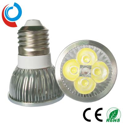 Cina Alluminio lampada 4w alta potenza GU10 E27 LED LAMPADINE / 240 250 300 Lumen (50000h vita) in vendita