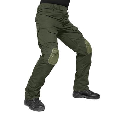 China Anti-static Military Army Kick Pants Army Casual Pants With Knee Pads For Hunting Rising for sale