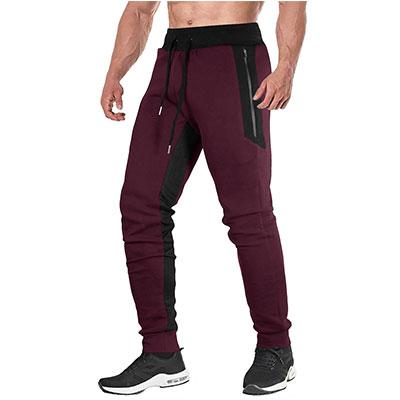 China Viable Men's Fitness Wear Spring Autumn Sports Running Pants Cotton Elastic Thin Feet Workout Pants for sale