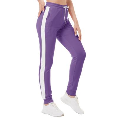 China Outdoor Breathable Anti-Wrinkle Muti-color Sweatpants Zipper Pocket Drawstring Waistband Pants Away Pants For Girls for sale