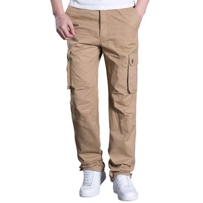 China Men Elastic Anti-Static Cargo Jogger Pants With 6 Pockets,Summer Trousers Mens Workwear Slim Working Trousers for sale