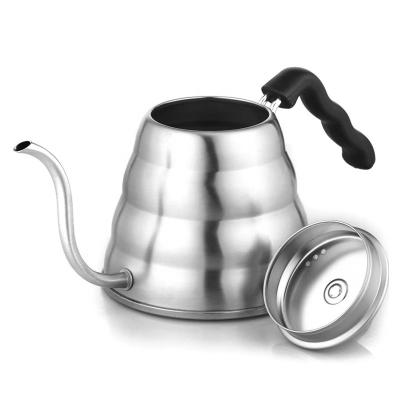 China Modern Coffee Spilling French Press Canister Coffee Cup Stainless Steel Kettle Pot for sale