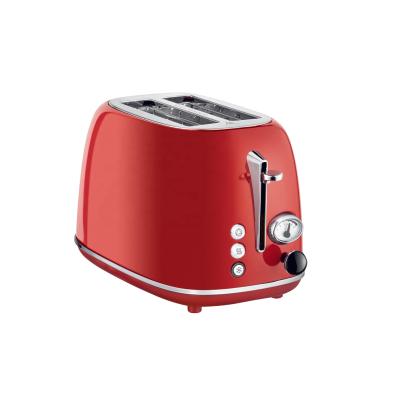 China New Design School Hotel Cafe Hotel Sandwich Maker 800W Electric Home Slice Stainless Steel Bread Toaster 2 Power Slice for sale