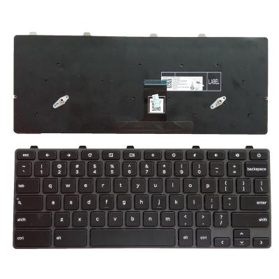 China Wireless Black US Layout Laptop Keyboard Laptop Replacement Keyboard For DELL Chromebook 3100 5190 Notebook Laptop Keyboard for sale