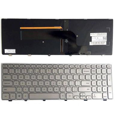 China Wireless US Layout Laptop Keyboard Laptop Replacement Keyboard For DELL 15 7000 7537 17HD 7737 Wth Backlight Notebook Laptop Keyboard for sale