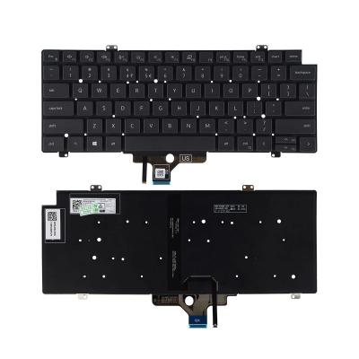 China Wireless Custom Layout UK SP Keyboard with Backlight For Del Latitude 5420 7420 7520 Keyboard Backlit Spanish Teclado Laptop Keyboards for sale