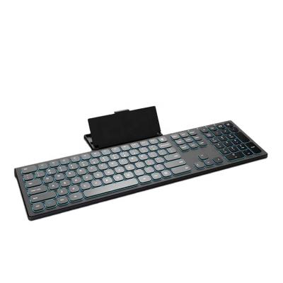 China Wireless HB-001 Multi-Device Wireless Keyboard  76 keys for Tablet Phone Laptop Keypad Portable 2.4G/Wireless Bluetooth Keyboard for sale