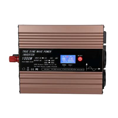 China 600w 1kw 2000w Off Grid Pure Sine Wave Inverter For Solar Wind System For 12v/24v/48v /96v Input 110v 220v DC Output 26cm*18cm*8.6cm for sale