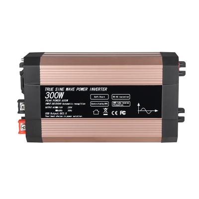 China Wholesale Manufacturers 300w Pure Sine Wave Inverter 12v 24v 48v Inverter Battery For Solar Power System 22cm*11cm*6.88cm for sale