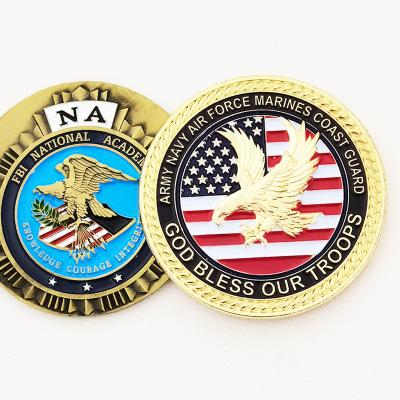 China China factory price custom wholesale cheap old metal challenge gold coin commemorative commemorative coin for sale