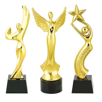 China Wholesale Sublimation Latest Resin Custom Emmy Award Trophy From Europe Trophy Manufacturer for sale