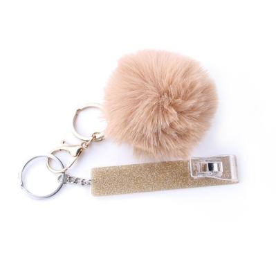 China New Acrylic Material Souvenir Puller Custom Your Own Credit Card Grabber Key Chain For Long Nails for sale