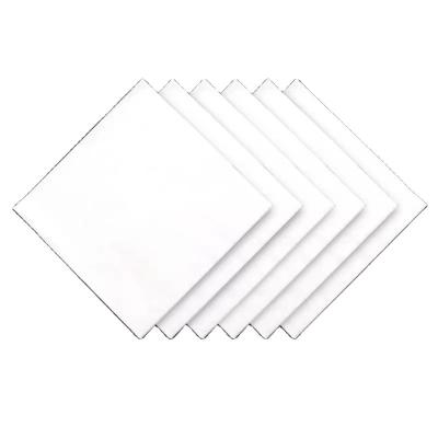 China Factory Wholesale White / Bamboo Pulp 1-3 Ply Dinner Napkin Wood Paper for sale