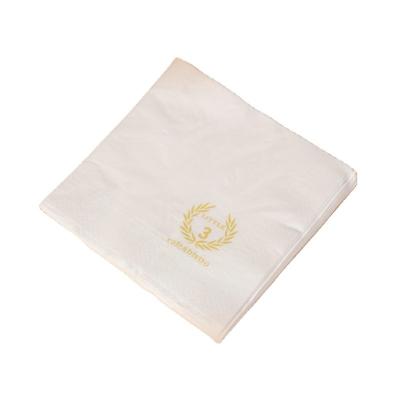 China OEM Printed Logo Printing Fast Food Napkin Tissue Color Napkin Paper for sale