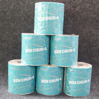 China Daily Wholesale Bulk Bamboo Toilet Paper 3 Ply Tissue Paper Pulp Toilet Paper Roll Tissue Paper Bamboo Toilet Paper for sale