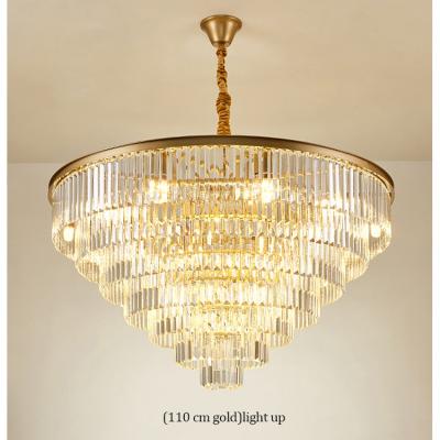 China FILLUX K9 modern Nordic indoor hotel dining colgante crystal chandelier lamparas candelabros ceiling lampadario pendant light chandeliers for sale