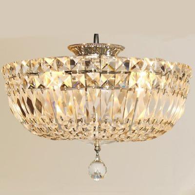 China FILLUX modern luxury modern K9 crystal chandelier ceiling led lampara colgante light bedroom for sale