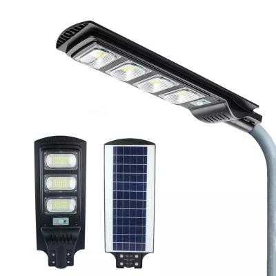 China HIGH QUALITY ROAD Street Light Waterproof Energy Saving Super Bright IP65 Solar Street Light Integrated Outdoor Solar Light for sale