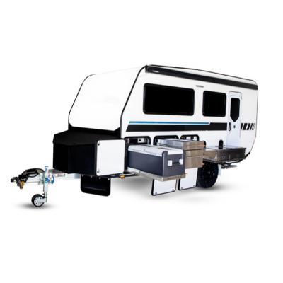 China Hot Selling Travel Trailer China Hard Top Durable Caravan Vacation Waterproof RV Window Caravan Motorhome for sale