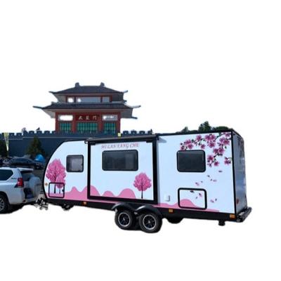 China Travel Trailer Camp Trailed Precision Technology Large RV Camper Motorhomes Travel Trailer Luxury Caravan for sale