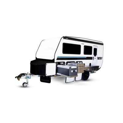 China New Design China RV Motorhomes Vacation Travel Trailer Waterproof Camper Caravan Travel Trailer RV Covers for sale