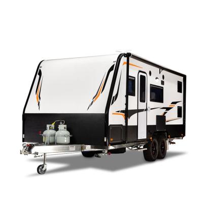 China Travel trailer trailed luxury high quality waterproof offroad trailers comfortable vacation rv rv travel caravan for sale