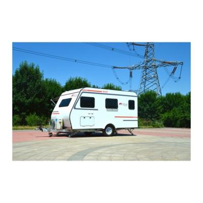 China Travel Trailer Luxury Touring Top Configuration Renting RV Caravan Travel Trailer House for sale