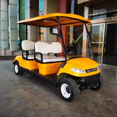 China Cheap Price China Good Quality Four Wheel Passenger Car 6 Seats Electric Vintage Golf Cart OEM Standard Size for sale