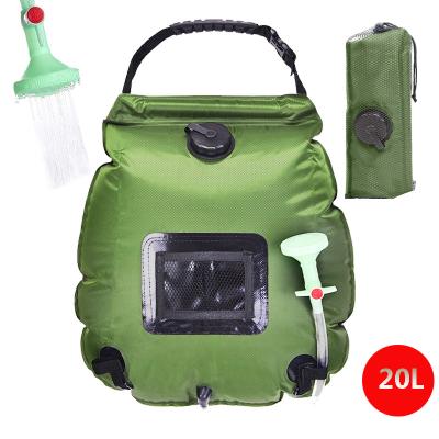 China Lightweight Water Bags Camping Outdoor Shower Heating Bag Shower Climbing 20L Hydration for sale